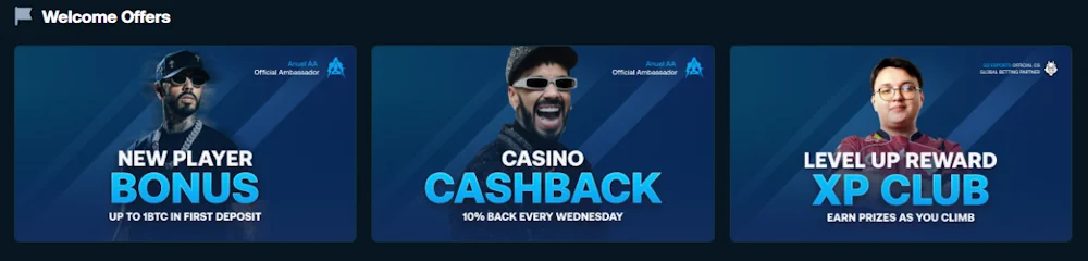 BetPanda Casino Willkommensangebote